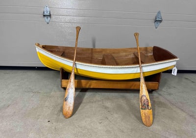 Handmade model boat