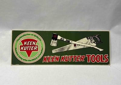 SST Keen Kutter embossed sign
