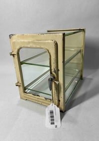 Metal and Glass Sterilizer Display Cabinet