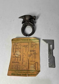 New Idea Cowboy Fencing Wrench and Atomic Fence Hammer