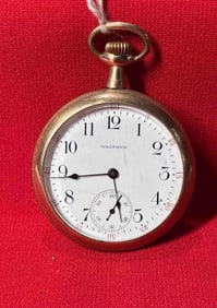 Waltham Cresent St 21J Pocket Watch