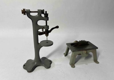 Steam Engine Powered Workshop Tooling