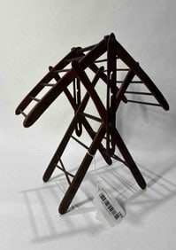 Salesman sample adjustable drying rack