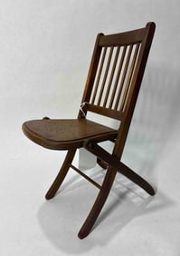 Salesman sample folding chair