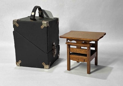 Salesman Sample Hutch Table in orig case
