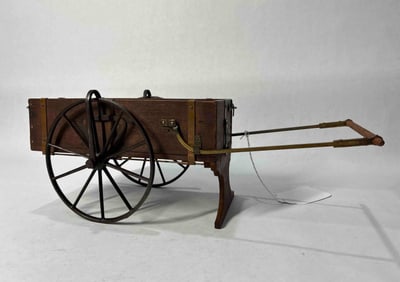 Salesman sample Military Ammo cart