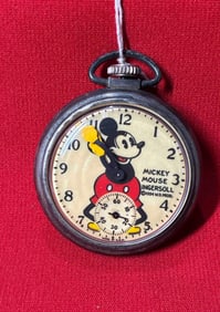 Ingersoll Mickey Mouse Pocket Watch