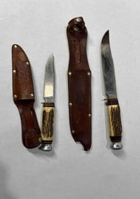 German Fixed Blade Horn Handle Knives