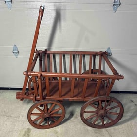 Early primitive Goat Wagon