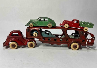 1930s Hubley Car Hauler