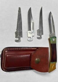 Case XX Changer knife w/3-blades