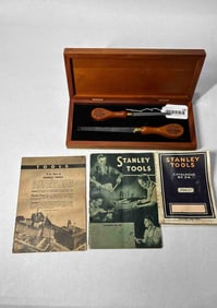 150 Year Stanley Chisel Set & Stanley Catalogue Books