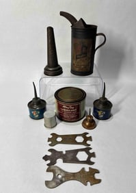 Maytag Tins, Oilers, and Wrenches