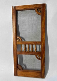 Salesman sample screen door