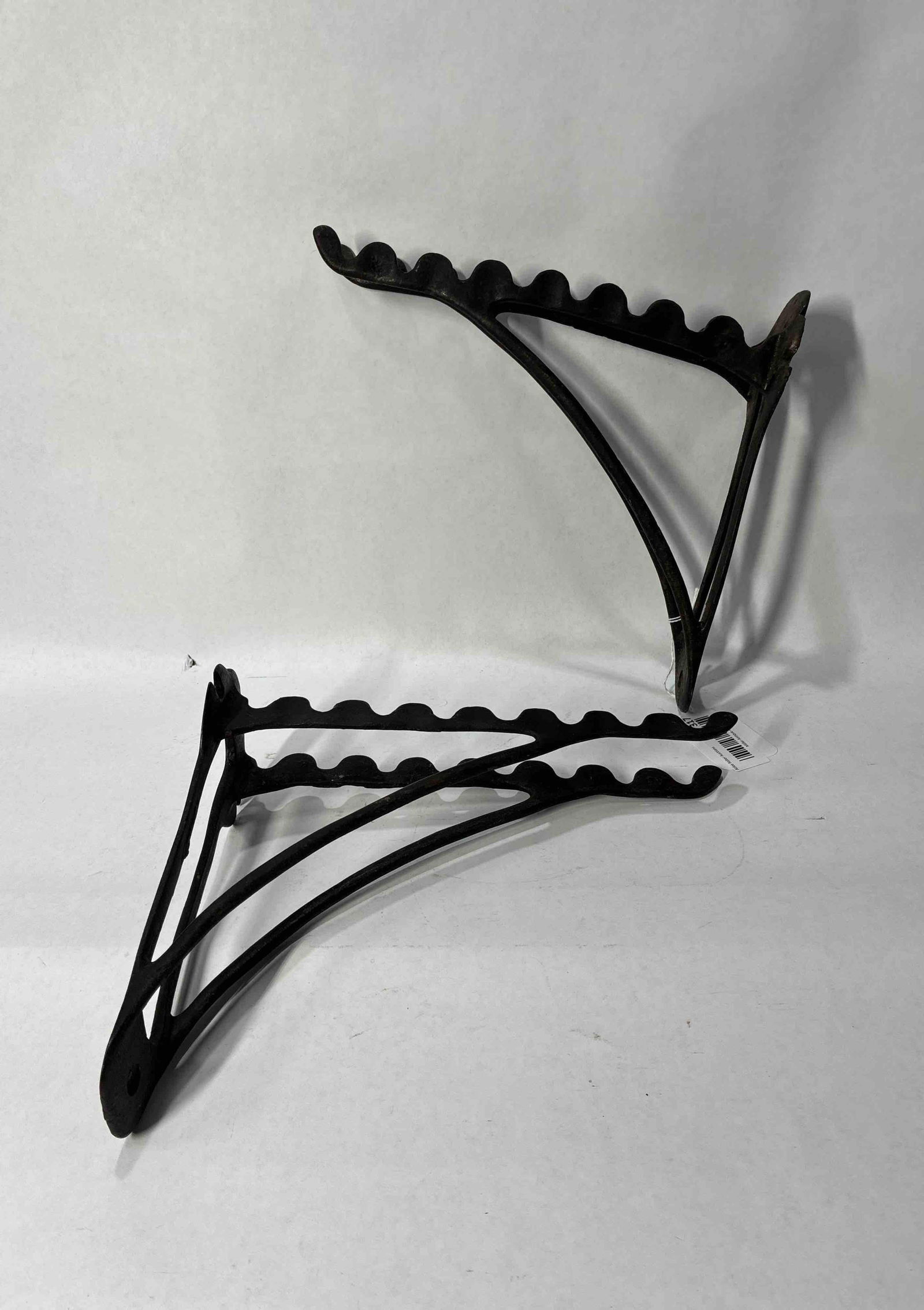 2- Antique Cast Iron Bridle Racks (1 of 5)