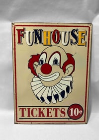 Funhouse Tickets SST Sign