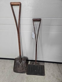 Childs Size Primitive Farm Shovels