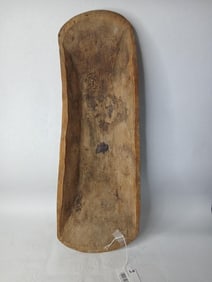 Hand Hewn Wooden Trencher