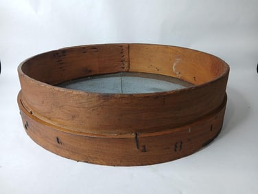 Bent Wood Early Grain Sifter