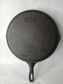 Wagner Ware Cast Iron No. 10 Skillet