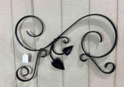 Wrought Iron Architectural Scroll Work Bracket