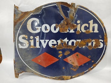 DSP Goodrich Silvertowns Flange Sign