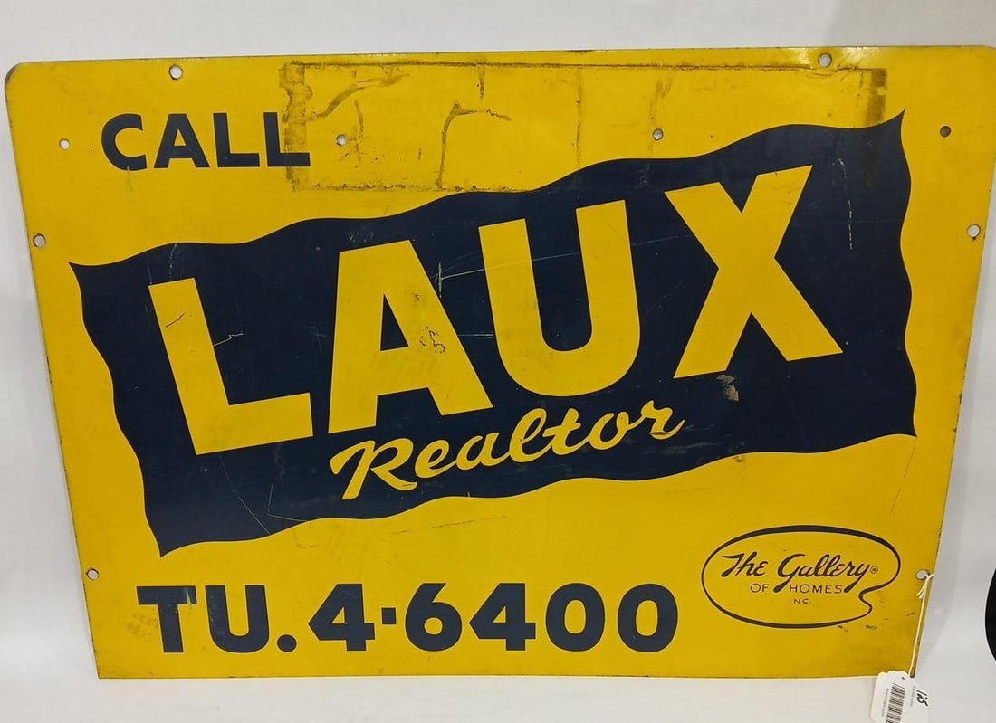 DSP Laux Realtor Gallery of Homes Sign: Showing rusting as well as scratching?20 x 28