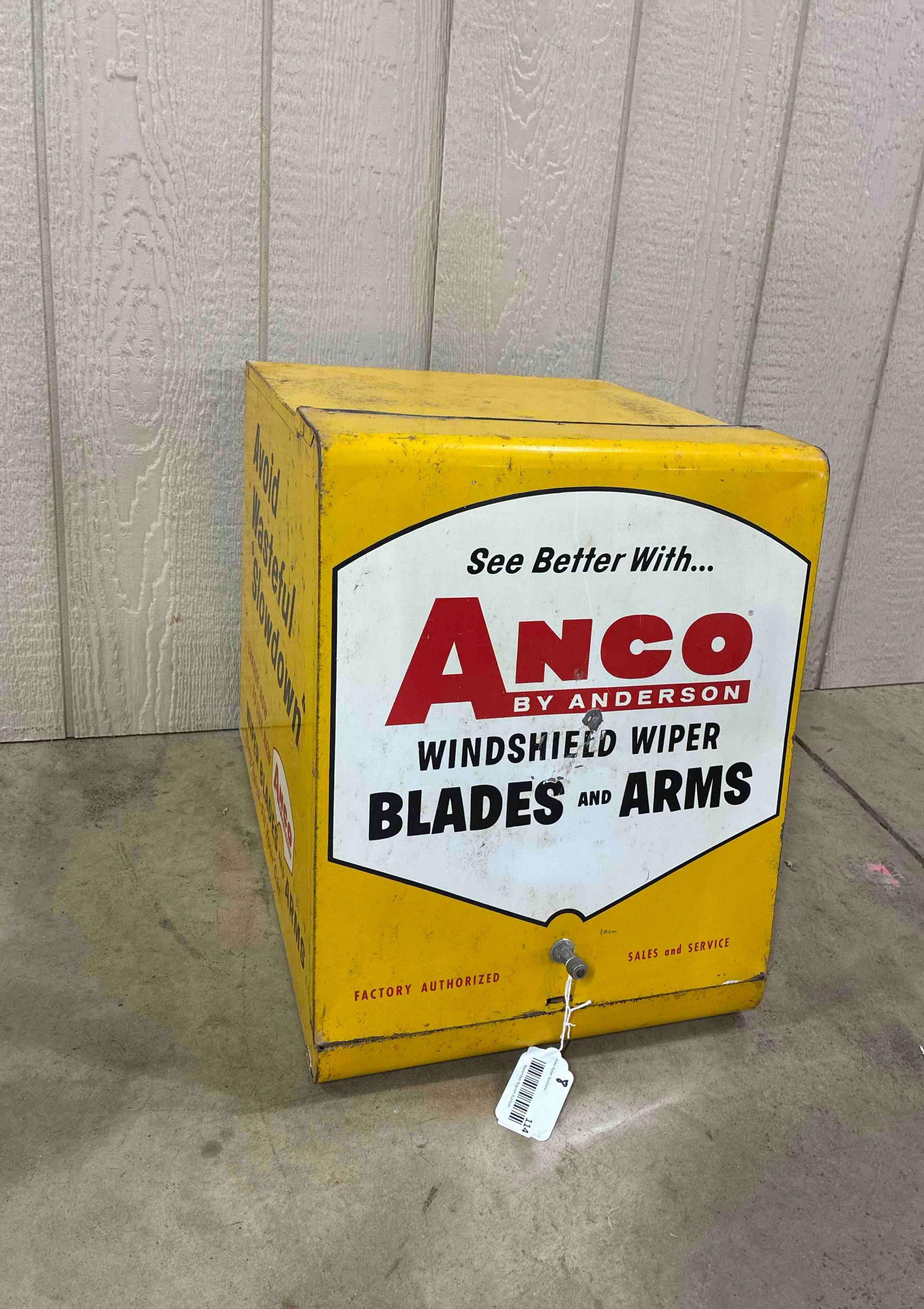 Anco by Anderson Windshield Wiper Countertop Store Display Cabinet w/ Product (1 of 8)