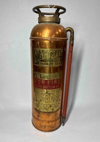 Magician Brass Fire Extinguisher