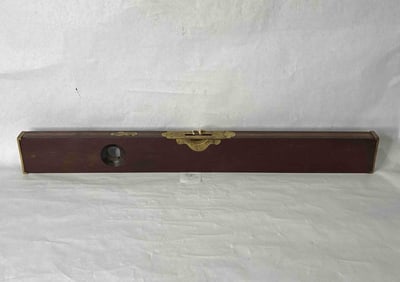 Disston & Morss Brass and Wood Level No. 112