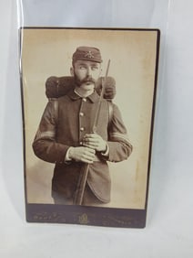 Civil War Soldier Card Catalog Photo