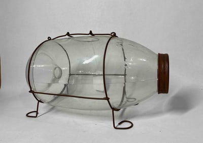 Hand Blown CF. Orvis Bait Jar