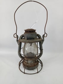 Dietz Vesta NYC Lines RR Lantern w/ Original Globe