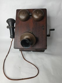 Western Electric Co. Wall Mount Inter Phone and Ringer Box