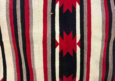 Navajo Indian Rug / Saddle Blanket