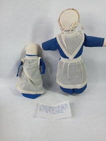 Amish Rag Doll and Stump Doll