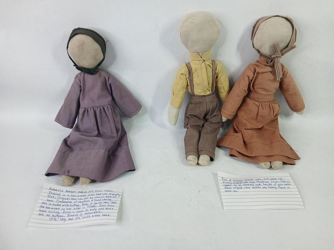 1920s Amish Rag Dolls (1 of 5)
