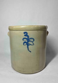 3 Gallon Four Leaf Clover Crock