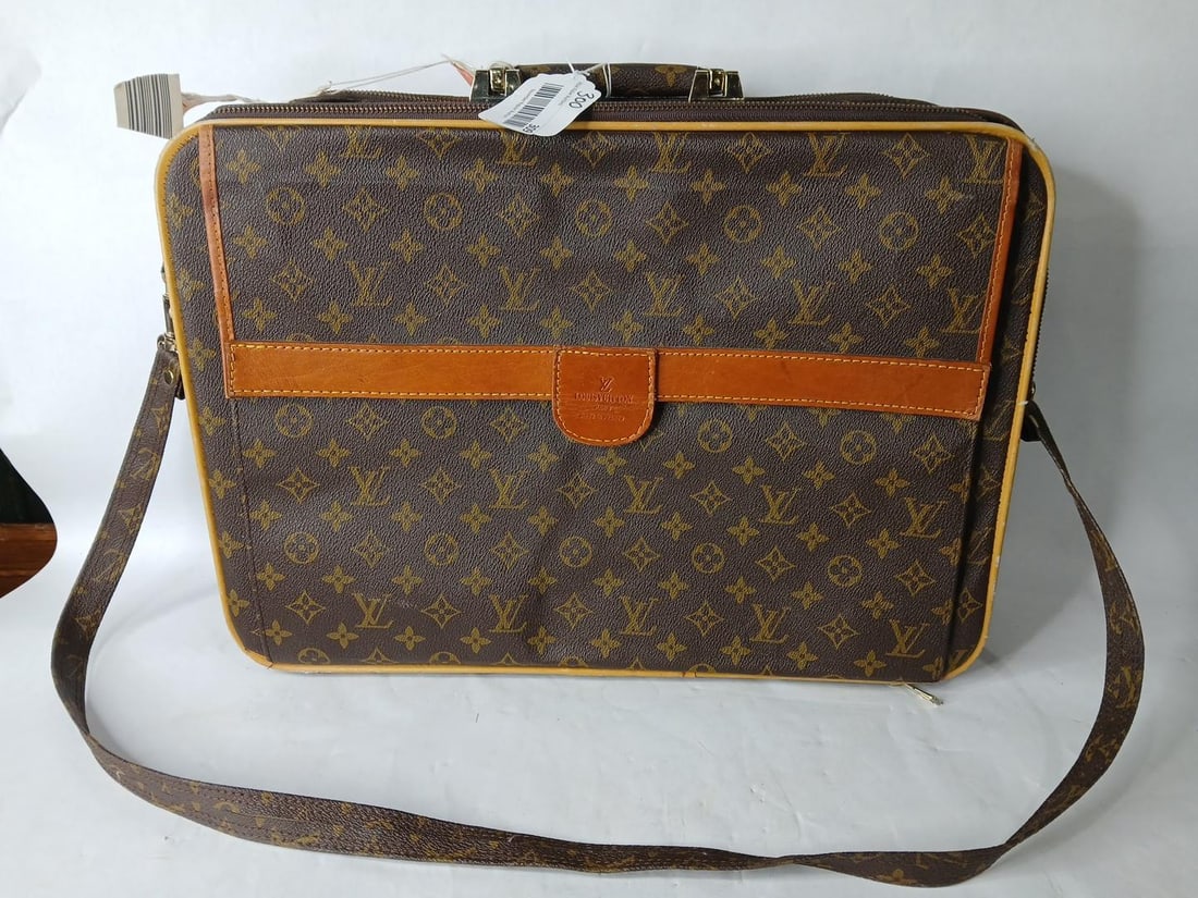 Louis Vuitton Monogram Vintage Briefcase w/ Strap and Handle (1 of 7)
