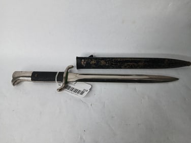 WWII German Bayonet w/ Scabbard Dress Knife