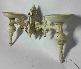 Cast Iron Candle Holders