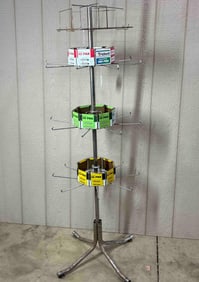 Chewing Gum 4 Tier Rotating Display Rack