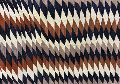 Navajo Indian Rug / Saddle Blanket