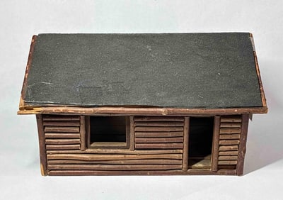 Hand Crafted Log Cabin Model Home