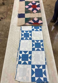 Sunflower and Patchwork Quilt Toppers