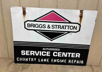 Briggs & Stratton DST Sign