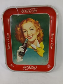 Coca Cola Advertising Tray