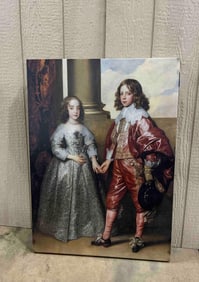 William II Prince of Orange and His Bride Mary Stuart Print on Canvas