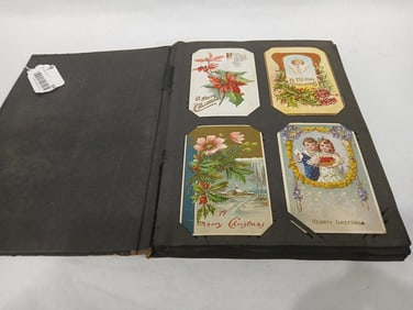 Post Card Album Loaded with Early Post Cards and RPPC