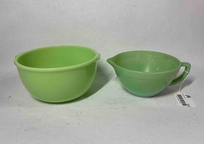 Fire King & Jadeite Mixing Bowls